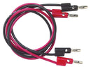 Pomona B-36-02 Test Lead 4mm Stackable Banana Plug 60 V 15 A Black Red 914 mm