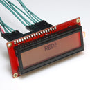 Tanotis - SparkFun Basic 16x2 Character LCD - RGB Backlight 5V Monochrome - 8