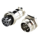 Tanotis - SparkFun 6-Pin Chassis Connector - Panel Mount (male and female) Connectors - 4