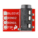 Tanotis - SparkFun TRRS 3.5mm Jack Breakout Connectors, Sparkfun Originals - 3