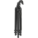 Slik PRO 400 DX Deluxe Tripod with 3-Way Pan/Tilt Head (Quick Release) - Supports 11 lb (5 kg)