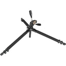 Slik PRO 400 DX Deluxe Tripod with 3-Way Pan/Tilt Head (Quick Release) - Supports 11 lb (5 kg)