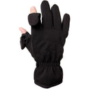 Freehands Men's Stretch Thinsulate Gloves (Large, Black)
