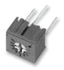 VISHAY T73YU103KT20 Trimmer Potentiometer, 10 kohm, 500 mW, ± 10%, T73 Series, 1 Turns, Through Hole