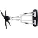 Atdec Telehook TH-2050-VFM Medium Weight Full Motion Articulating Wall Mount (Matt Silver / Black Trim)