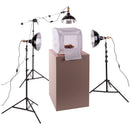 Impact Three-Light Fluorescent Digital Shed Boom Kit