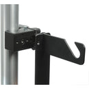 Impact Triple Background Hooks with Superclamps - Pair (Black)