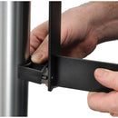 Impact Triple Background Hooks with Superclamps - Pair (Black)