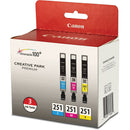 Canon CLI-251 3-Cartridge Ink Set