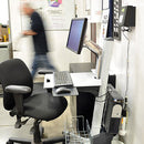 Ergotron Neo-Flex LCD Cart (Two-Toned Gray)