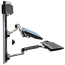 Ergotron 45-253-026 LX Wall Mount System with Small Computer Holder