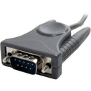 StarTech USB to RS232 DB9/DB25 Male to Male Serial Adapter Cable (Gray)