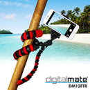 Digitalmate 12" Flexible Camera Tripod with Quick Release Plate and Bubble Level