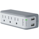 Belkin 3-Outlet Mini SurgePlus Protector (Blank Box Packaging)
