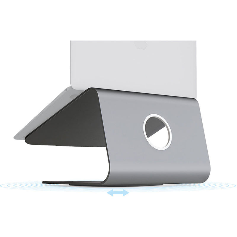 Rain Design mStand360 Laptop Stand with 360&deg Swivel Base (Space Gray)