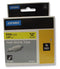 DYMO 18052 Wire Marker, Rhino&trade; Tape Cassette, Heat Shrinkable Sleeve, PO (Polyolefin), Yellow, 6mm x 1.5m