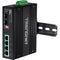 TRENDnet 6-Port Industrial Gigabit PoE+ Din-Rail Switch 12 - 56 V