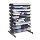 Turtle Single-Sided Multi-Media Rack with Eight Shelves for 240 LTO-Size Tapes (54" High)