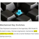 Das Keyboard Model S Professional Mechanical Keyboard (Cherry MX Blue Switches)