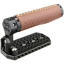 CAMVATE Handle Grip Top Cheese Plate for Blackmagic Design URSA Mini Cameras (Leather)