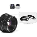 7artisans Photoelectric 25mm f/1.8 Lens for Fujifilm X-Mount Cameras (Black)