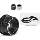 7artisans Photoelectric 25mm f/1.8 Lens for Micro Four Thirds Cameras (Black)