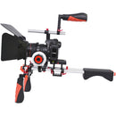 YELANGU Shooting Bracket for DSLR & Video Cameras (Red)