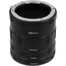 FotodioX Macro Extension Tube Set for Nikon F-Mount Cameras: for Extreme Close-Up Photography