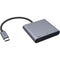 EZQuest 3-Port USB Type-C Multimedia Charging Adapter