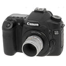 FotodioX Lens Mount Adapter with Generation v10 Focus Confirmation Chip for C-Mount Lens to Canon EF or EF-S Mount Camera