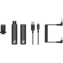Sennheiser XSW-D PORTABLE ENG SET Digital Camera-Mount Wireless Combo Microphone System with Case Kit (2.4 GHz)