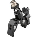 CAMVATE Super Clamp With 5/8"-27 Screw Mini Ball Head Mount For Microphone (Black T-Handle)