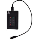 Apricorn 500GB Aegis Fortress L3 FIPS 140-2 Level 3 Encrypted Portable Hard Drive