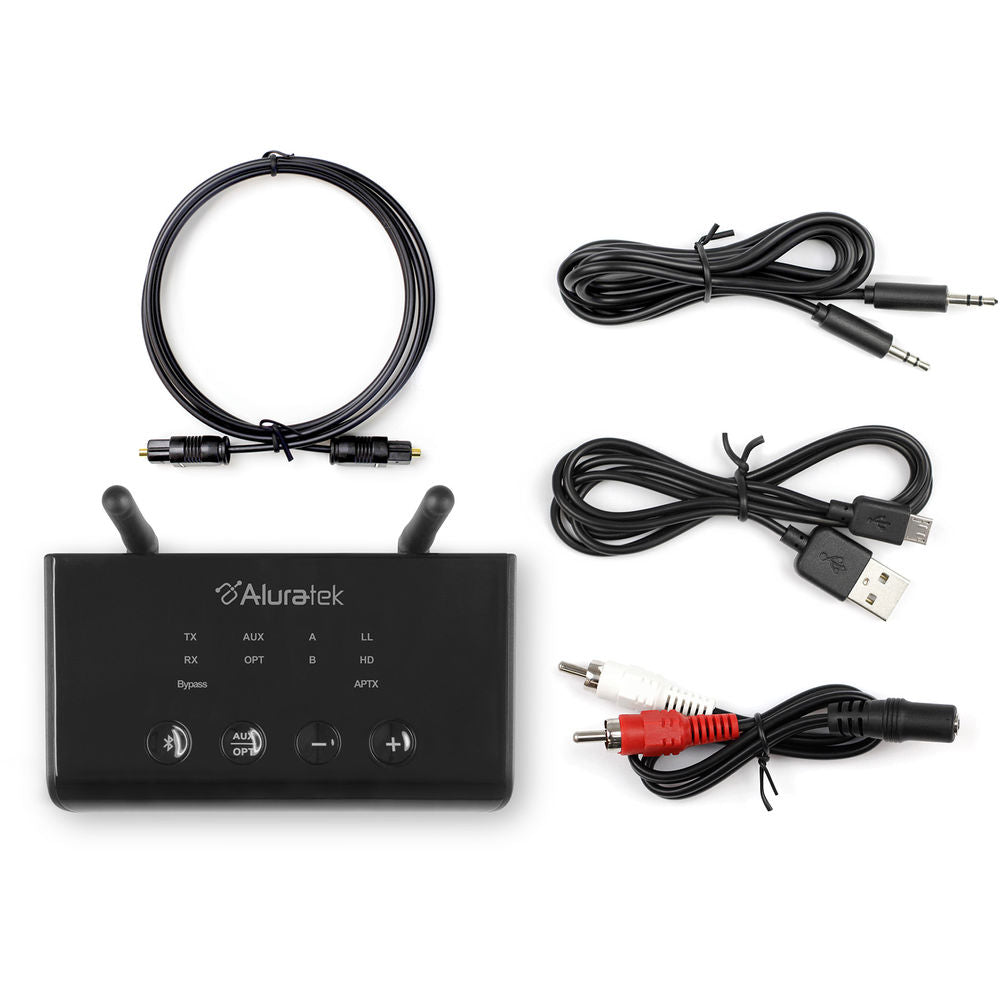 How to connect aluratek sales bluetooth transmitter to headphones