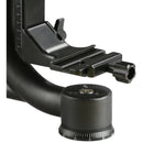 Movo Photo Carbon Fiber Professional Gimbal Tripod Head With Arca-Swiss Quick-Release Plate - For Outdoor Wildl