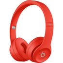 Beats by Dr. Dre Beats Solo3 Wireless On-Ear Headphones ((PRODUCT)RED Citrus Red / Icon)