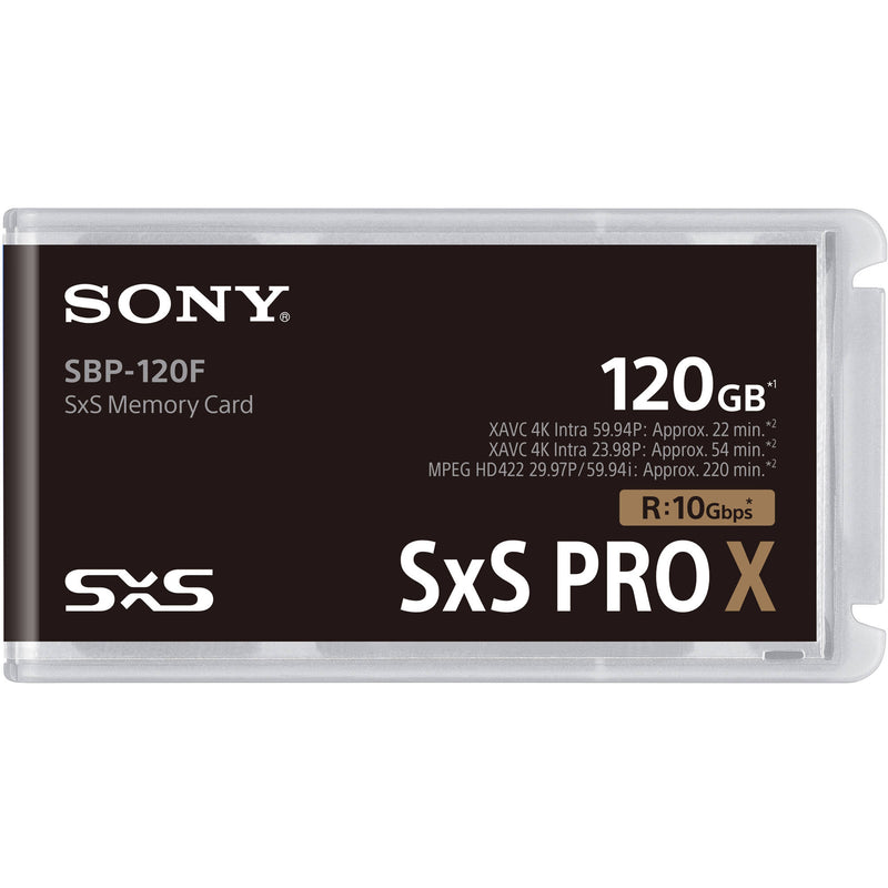 Sony 120GB SxS PRO X Memory Card