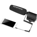 Saramonic SR-UC201 3.5mm TRS Female to 3.5mm TRRS Male Adapter Cable for Smartphones (3")