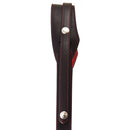RL Handcrafts Andino Pro-DLX Leather Camera Sling (Large, Black/Red)