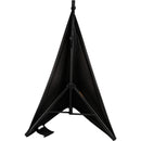 Auray SK-4SLSB Speaker and Lighting Stand Skirt (Black)