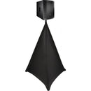 Auray SK-4SLSB Speaker and Lighting Stand Skirt (Black)