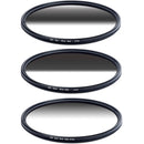 Ice 72mm Soft-Edge Graduated, Hard-Edge Graduated, and Reverse-Graduated Neutral Density Filter Kits (3-Stop)