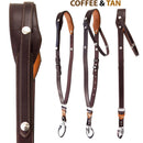 RL Handcrafts Andino Pro-DLX Leather Camera Sling (Small, Coffee/Tan/Coffee)