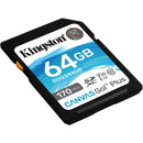 Kingston 64GB Canvas Go! Plus UHS-I SDXC Memory Card
