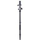 Vanguard VEO 3 GO 265HAB Aluminum Tripod/Monopod with BH-120 Ball Head, Smartphone Connector, and Bluetooth Remote