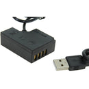 GyroVu USB to FUJIFILM NP-W126 Dummy Battery Intelligent Cable with 3.1A Power Supply (40")