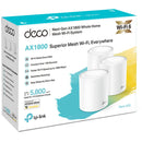 TP-Link Deco X20 AX1800 Wireless Dual-Band Gigabit Mesh Wi-Fi System (3-Pack)