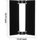 GVM Barndoors for LED Wand Light