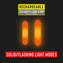 COAST SV300 Rechargeable Hi Vis Safety Vest (Large)