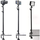 Glide Gear Multi-Mount Home Studio Desktop Video Stand Holder Rig